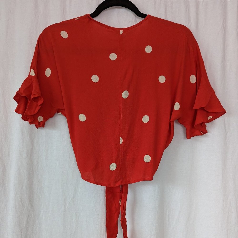 Rails Athena Polka Dots Blouse Size Extra Small N… - image 12